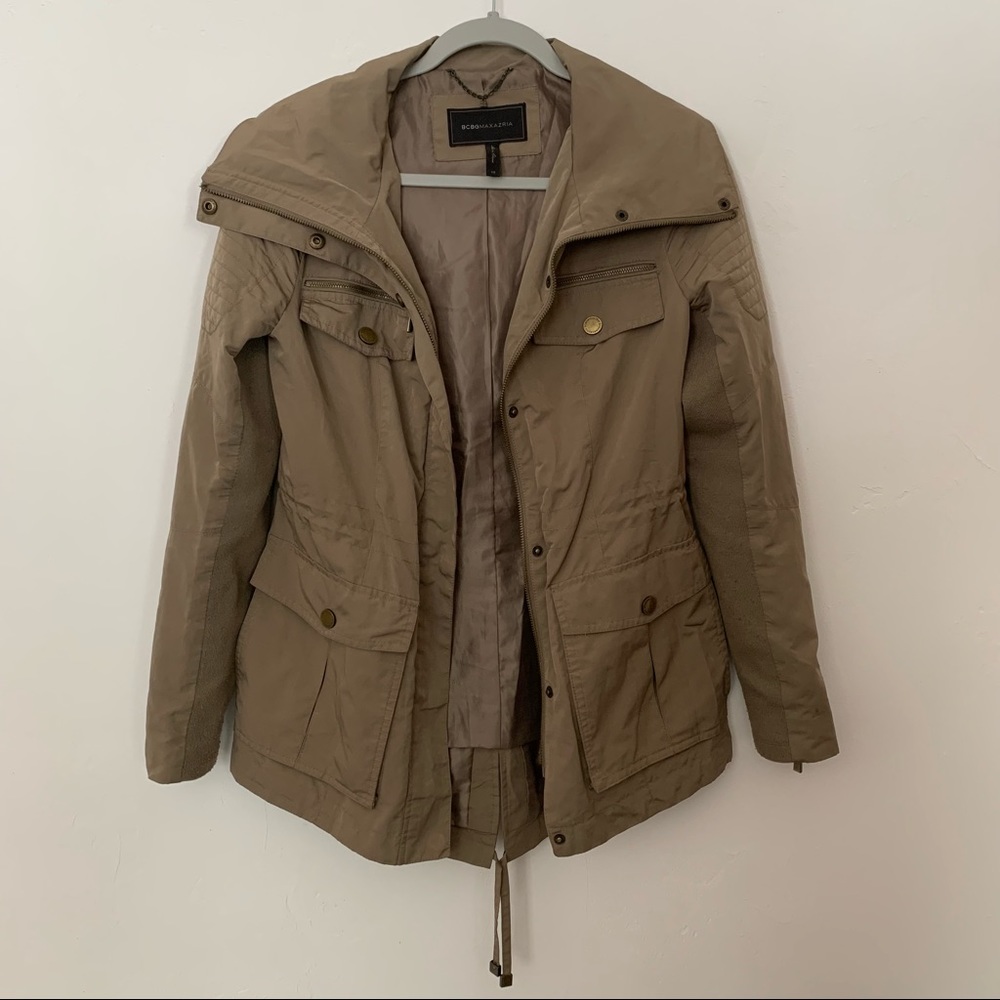 BCBG Max Azria Hooded Jacket | xs